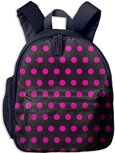 Circles Art Pink Cute Backpack School Book Backpack Shoulder Bag Schoolbag For Girls Boys