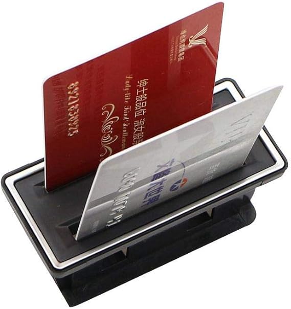 Soporte para Tarjetas de Coche con Ranura para Monedas, Caja de