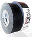 Gaffer's Choice Ultra Black Gaffer Tape 2 Inch x 60 Yard - Heavy Duty, Easy to Tear, Safe for Any Surface