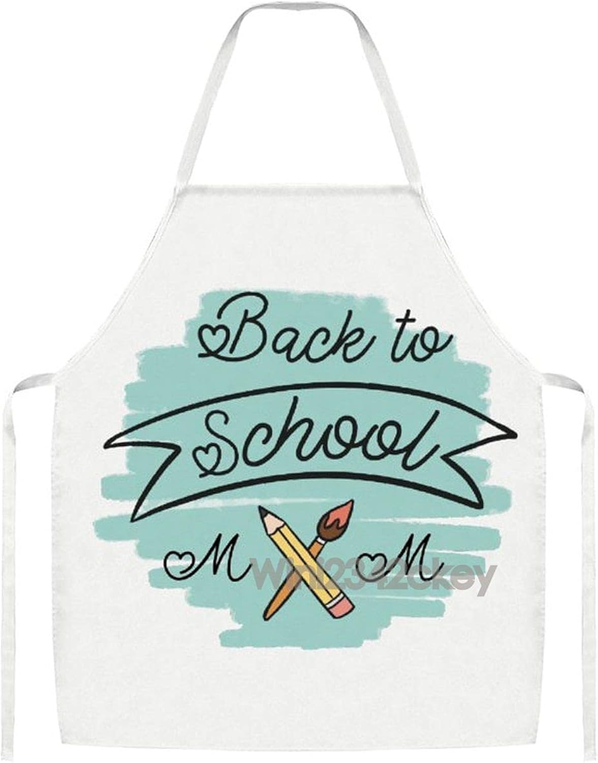 Kitchen Apron Back to School Apron Bib Chef Apron for Home Cooking
