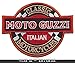 MOTO GUZZI Iron Sew On Cotton Patches Classic Motorcycles Motorbikes Stelvio California Italy by RSPS Embroidery n Decals