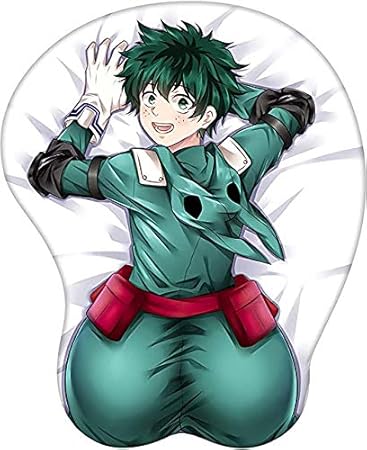 Yuduoduo My Hero Academia 3d Anime Mouse Pad With Wrist Support Cartoon Silica Gel Wrist Rest Wrist Cushion Nonslip Mouse Pad Pain Relief For Gaming Office Bakugou Katsuki Wrist Rests Co Office