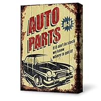 signwin-Canvas Wall Art-Rustic Style-Canvas Prints Home Artwork Decoration for Bar Cafe - 12x18 inches