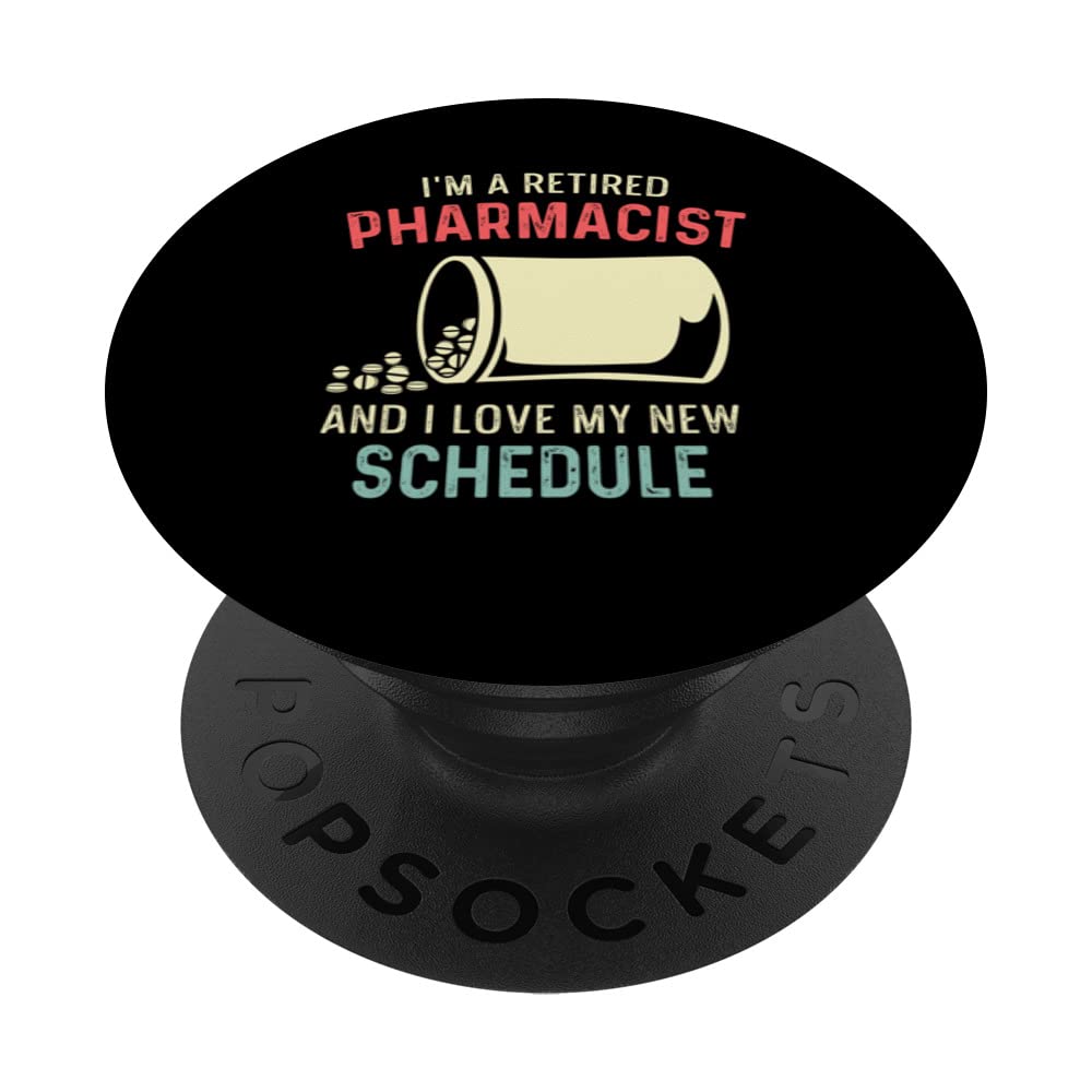Retired Pharmacist Business Owner PopSockets Swappable PopGrip