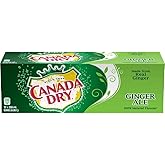 Canada Dry Zero Sugar Ginger Ale Fridge Pack Cans, 355 mL, 12 Pack