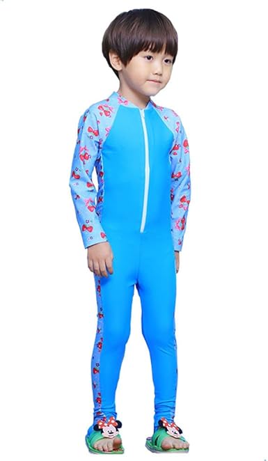 long sleeve boy swimsuit