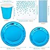 99pcs-Disposable-Tableware-Set-Blue-Party-Dinnerware-Blue-Background-Will-Enhance-Your-Table-Layout-and-Match-Any-Party-Theme BLLREMIPSUR 99pcs Disposable Tableware Set, Blue Party Dinnerware, Blue Background Will Enhance Your Table Layout and…