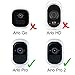Accessories Kit for Arlo Pro and Pro2 Camera w/ (2pcs) Arlo Pro & Pro2 Skins and (2pcs) 10cm Arlo Camera Mount Black Arlo Netgear Security Wireless Covers Case Outdoors Wall Adjustable Pro 2 by Sully