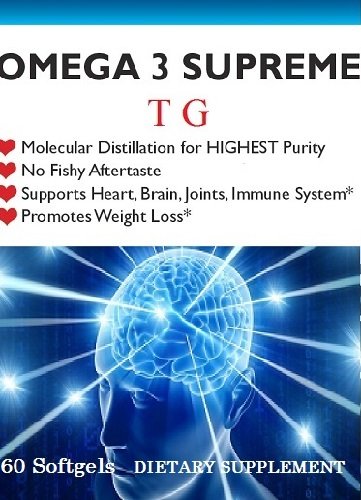 Omega 3 Supreme TG Formulated by Jim Harper. High absorption, high EPA, high DHA. Pure omega 3 fish oil