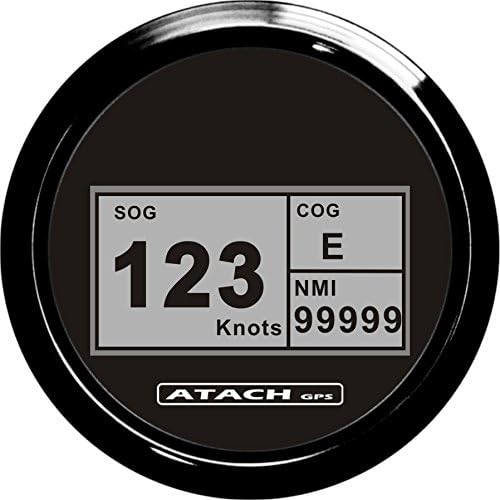 Atach Digital GPS Speedometer Gauge 3-3/8'' (85mm)