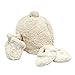 Jj Cole Bundleme Shearling Baby Hat, Mittens and Booties Set