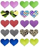 SoJourner Nipplecovers Rave Pasties - Nipple Covers Breast Petals for Women | Disposable Self Adhesive Cover (10 Pack)