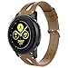 Leather Bands Compatible Samsung Galaxy Watch 42mm and Galaxy Active 40mm Band, Women 20mm Replacement Leather Strap for Samsung Galaxy Watch 42mm/Galaxy Watch Active 40mm