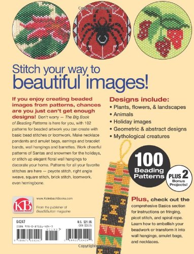 The Big Book of Beading Patterns: For Peyote Stitch, Square Stitch, Brick Stitch, and Loomwork Designs