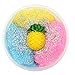 NEARTIME Slime Toys Fluffy Floam Slime Scented Stress Relief No Borax Kids Toy Sludge Toy (White, Free) …