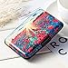 ELFISH RFID Blocking Credit Cards Holder Aluminum Wallet Metal ID Case for Men Women (sun flower)