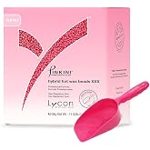 Lycon PINKINI Brazilian Hard Wax Beads for Hair Removal, Effortless Bikini Waxing with Professional-Grade Soothing Formula, Suitable for Sensitive Skin, 5kg