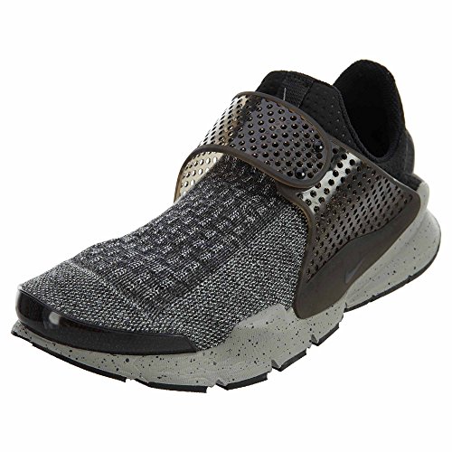 Nike Mens Sock Dart SE Premium Black/University Red/Dust/White Running Shoe 10 Men US