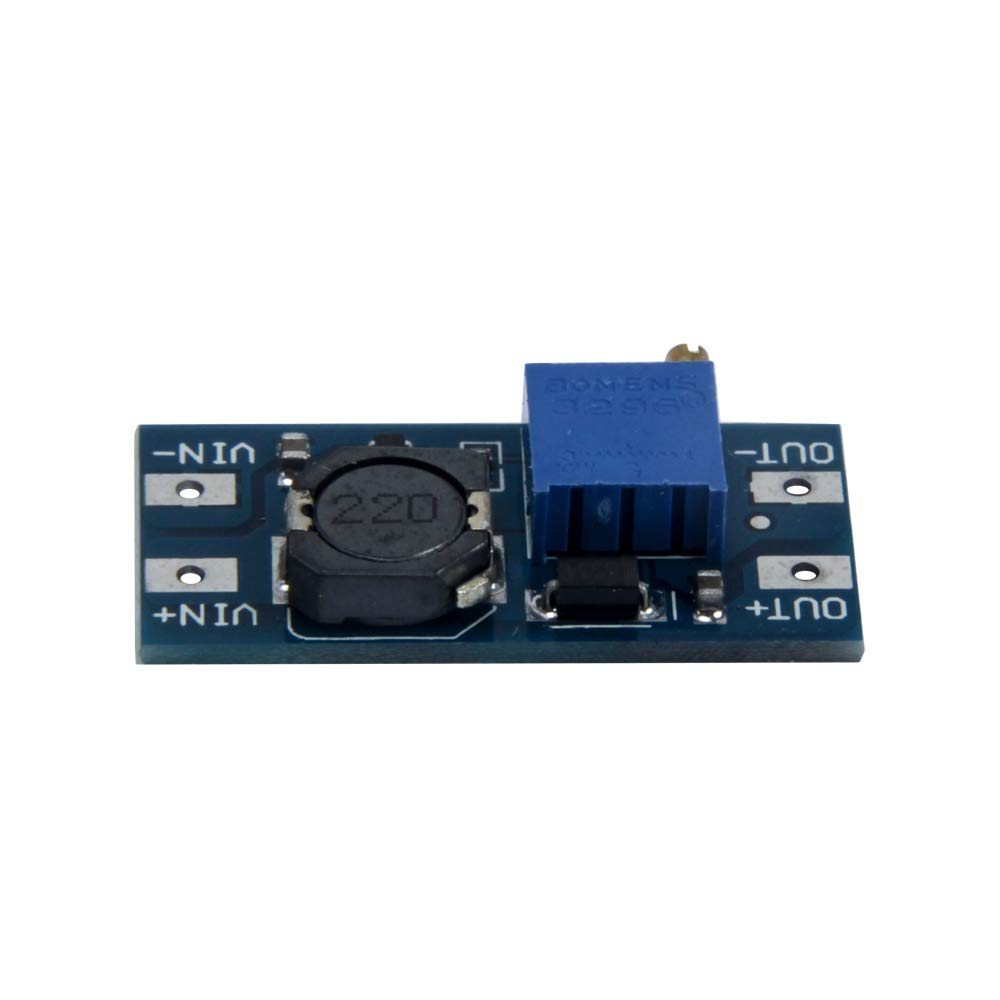 TeOhk DC to DC Step Up Boost Converter MT3608 Adjustable Power Supply ...