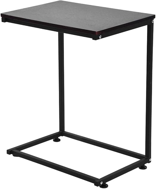 Amazon Com Sofa Side Table Modern C Shape End Table Bed Side