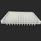 Scienfocus lab 96 Well PCR Plate 0.2ml Half Skirt Transparent PP 20 Trays view 3