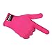 MYSWEETY Professional Heat Resistant Glove for Hair Styling Heat Blocking for Curling, Flat Iron and Curling Wand 1pcs(Hot Pink)