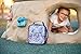 Sophie Paisley Pink Blue 2 Piece Polyester Zippered Backpack & Lunch Box Bag Set