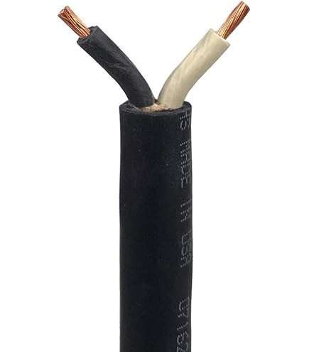 Nassau 50' 16/12 SOOW Portable Power Cable – 600V – Black CPE Jacket – USA Made