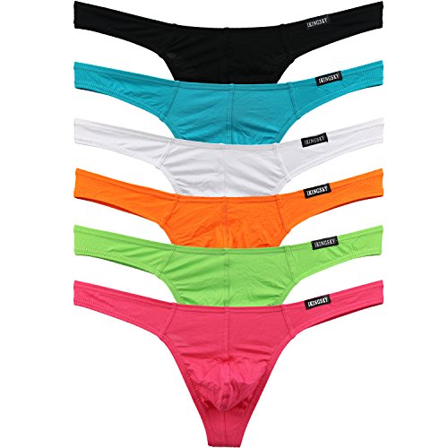 Ikingsky men s everyday basic modal thong sexy no show …