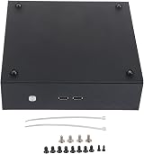 Lazmin112 C60(2.0) Mini ITX/MAXT Desktop Computer Case Black Aluminum Alloy HTPC view 6