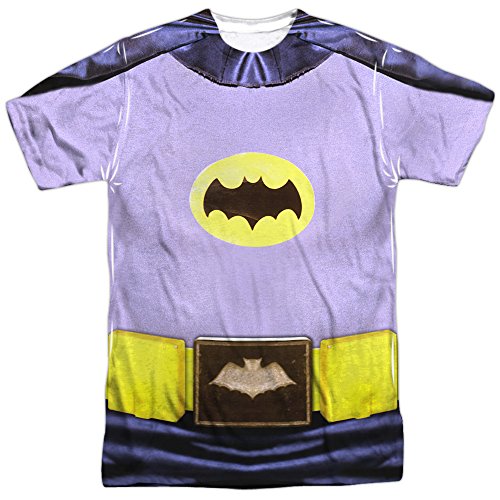 Batman Classic Live-Action TV Series Retro Bat Costume Adult Front Print T-Shirt
