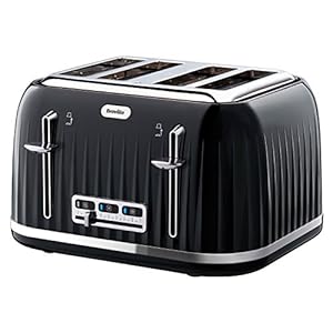 Breville-VTT476-Impressions-4-Slice-Toaster-with-High-Lift-and-Wide-Slots-Black Breville VTT476 Impressions 4-Slice Toaster with High-Lift and Wide Slots, Black