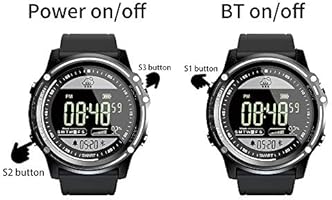 LOKMAT Sports Smart Watch - Men Boy Waterproof Digital Watch, Bluetooth Smartwatch with Walking Calories,Remote Camera, Call/SNS/SMS Reminder for iOS ...