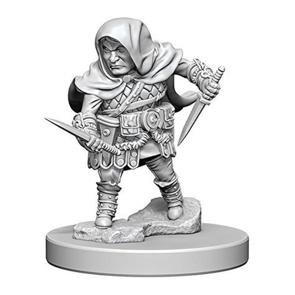 WizKids Dungeons & Dragons: Nolzur's Marvelous Unpainted Minis: Halfling Male Rogue