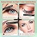 Heated Eyelash Curler, Mozzvas USB Rechargeable Electric Lash Curler for Eyelashes Quick Curling and Long Lasting