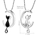 Minicremation Cremation Jewelry Urn Necklace for Ashes for Pet, Paw Print Memorial Ash Jewelry, Keepsake Pendant for Pet's Cat Dog's Ashes with Filling Kit