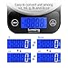 Lumsing Digital Kitchen Scale, Multifunction Stainless Steel Food Scale with LCD Display 13.2 lb 6kg 1g 0.01oz, Batteries Included