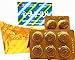 Golden Throat Lozenge Cough Drops (Jinsangzi Houpian) (12 Lozenges Per Pack) (3 Packs)
