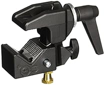 Manfrotto 035RL Super Clamp with 2908 Standard Stud - Replaces 2900 - Black
