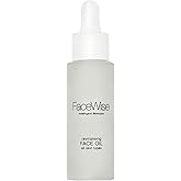 FaceWise Revitalising Face Oil, Fast Absorbing Lightweight Moisturising Oil For Face, Blended with Kalahari Melon Seed Oil to Intensely Nourish Skin, for All Skin Types, Salicylate-Free Fragrance 30ml