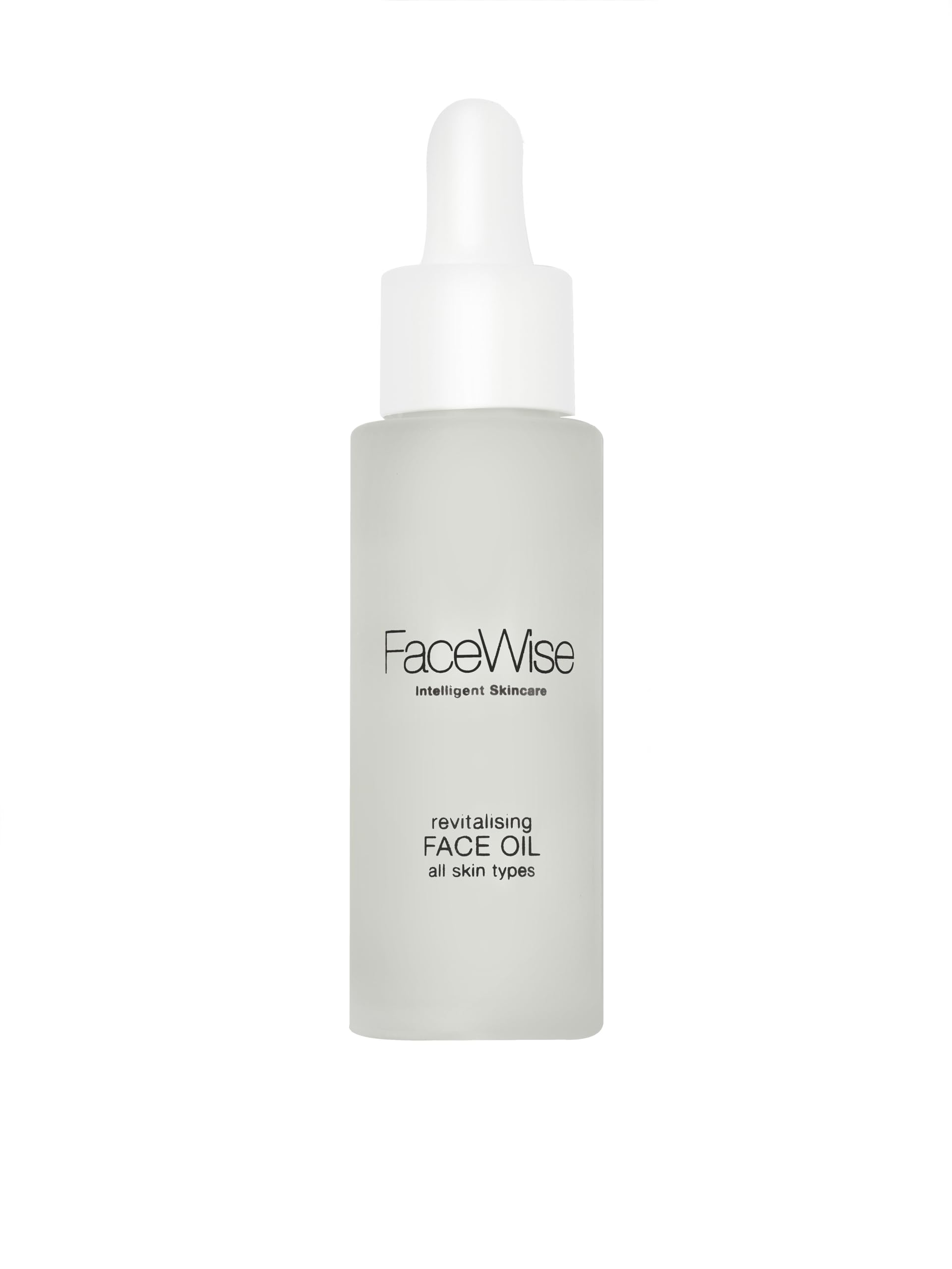 FaceWise Revitalising Face Oil, Fast Absorbing Lightweight Moisturising Oil For Face, Blended with Kalahari Melon Seed Oil to Intensely Nourish Skin, for All Skin Types, Salicylate-Free Fragrance 30ml