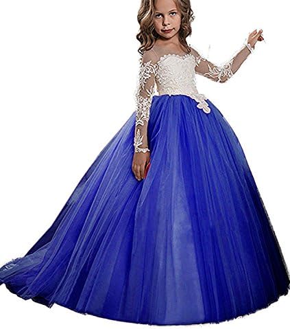 GZY Girls Toddler Pageant Dresses for Teens Lilac Flower Girls Dress GZY50
