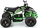 Titan Outdoor Kids Children 24V Green Mini Quad ATV Dirt Motor Bike Electric Battery Powered