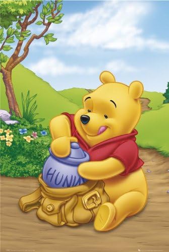 Inconnu Disney Winnie L Ourson Poster Miel D Emballage 24 X 36 Amazon Fr Cuisine Maison