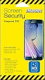 **NEW** Galaxy S6 Edge+ Tempered TPU, iMacket ® FULL COVERAGE Screen Protector for Samsung Galaxy S6 Edge+ with curved sides (Tempered TPU)