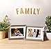 Large Gold Foil Letter Wall Stickers, Arts and Craft Supplies (2 x 2.5 in, 74 Pieces)