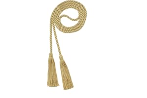 Graduation Honor Cord - Old Gold - Every School Color Available - Made in USA - by Tassel Depot