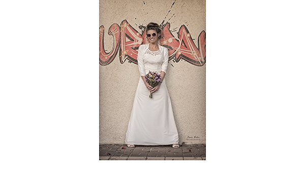 Ivory Wedding bolero, Modest Bridal 