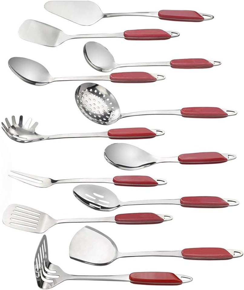 Begale 12-piece Stainless Steel Utensil Set, Cooking Utensils Kitchen Tool Set