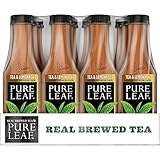 Pure Leaf Iced Tea, Tea and Lemonade, Real Brewed Black Tea, 18.5 Ounce Bottles (Pack of 12)